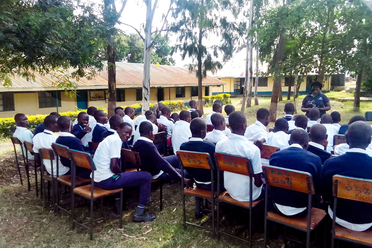 Existing school classroom blocks